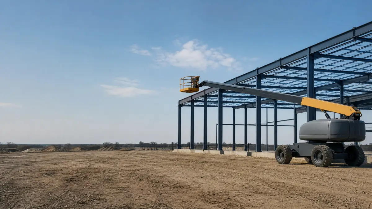 Telescopic Boom Lifts jobsite access in Durham